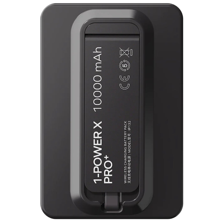 Momax 1-Power X Pro+ 10000mAh 20W 3-Output Magnetic Wireless Charging Power Bank - Black