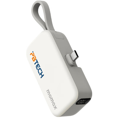 Momax   5000mAh 20W 3-Output Mini Power Bank - PB Special Edition White