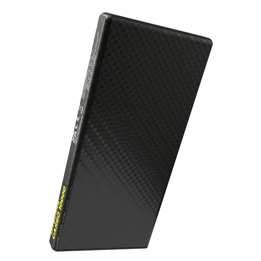 CARBO 10000 - NITECORE 10;000MAH POWER BANK ULTRA LIGHTWEIGHT CARBON FIBER ENERGY BRICK