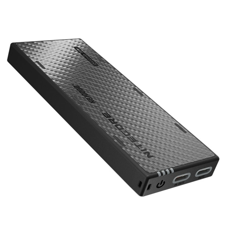 NB10000-G4 - NITECORE 10;000MAH POWER BANK GEN4 ULTRA LIGHTWEIGHT CARBON FIBER ENERGY BRICK