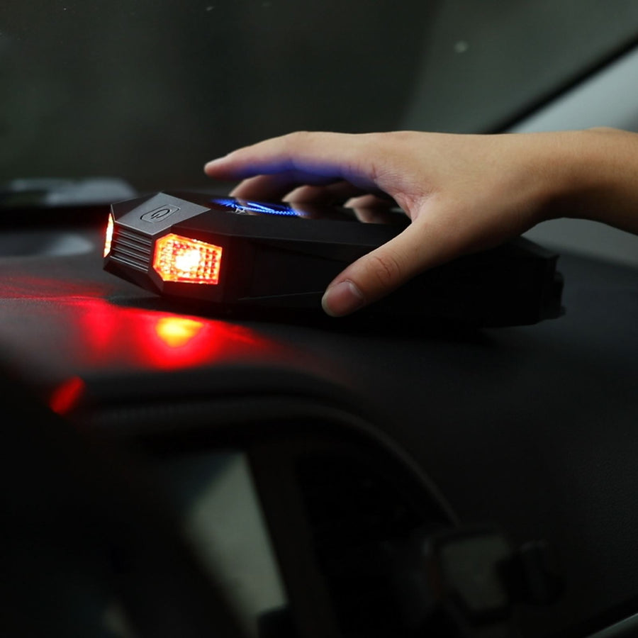Promate HEXABOLT-20 - 19000mAh Jump Starter Power Bank. 1500A/12V Peak Current Port LED Flashlight Wireless