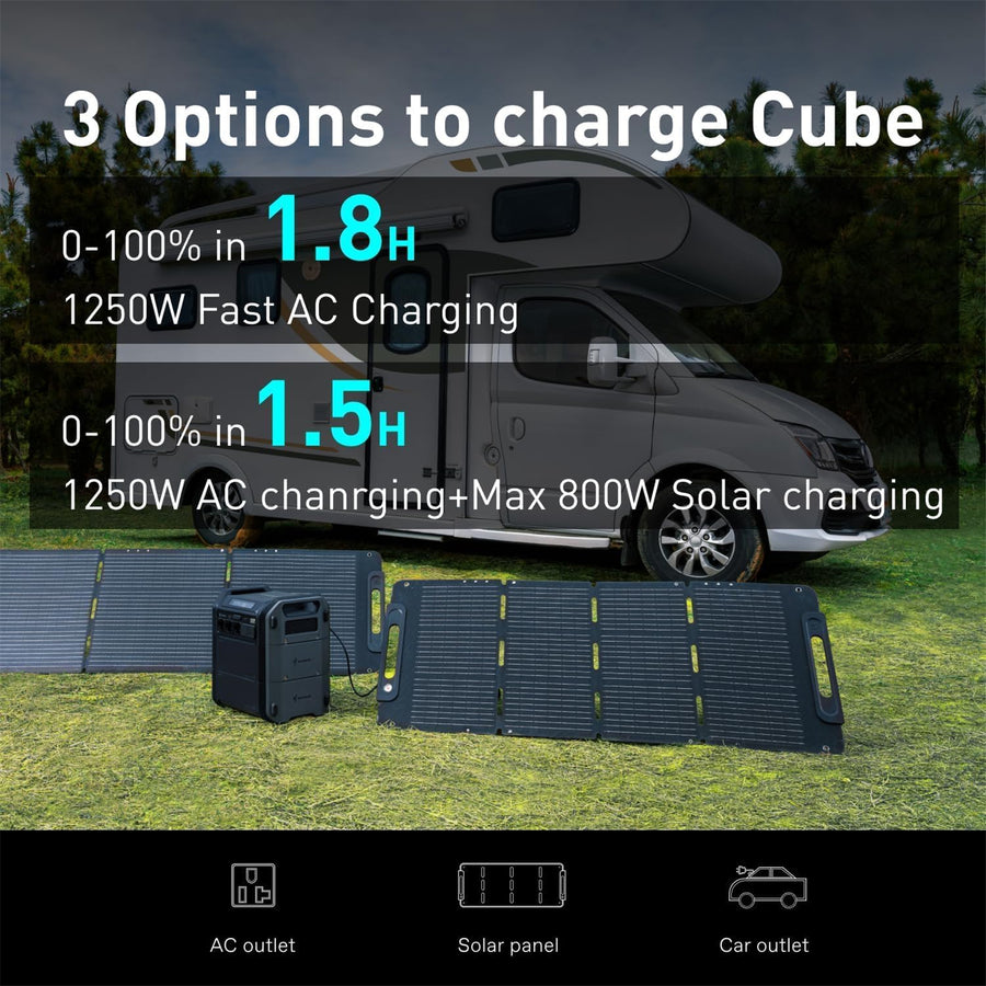 Segway Cube  2000A Portable Power Station