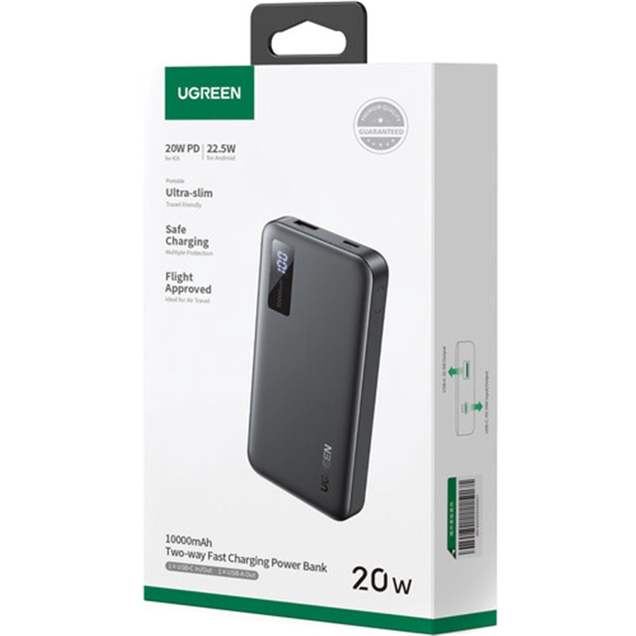 UG-25742 - UGREEN 10000mAh Two-way Fast Charging Po