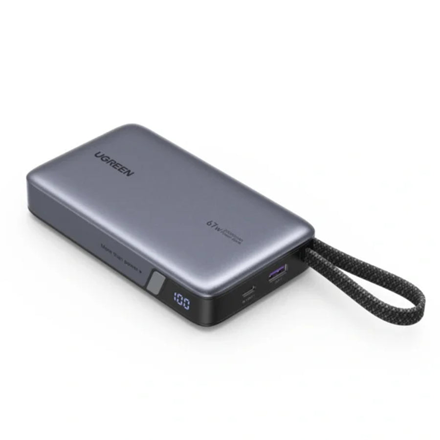 UG-55996B - UGREEN 67W 20000mAh Power Bank with Built-in Cable