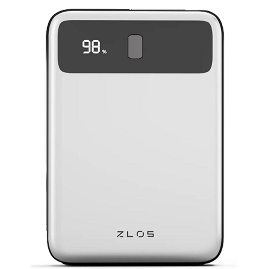Zlos   20000mAh 65W 3-Output Laptop Power Bank with Dual-Cable & Display
