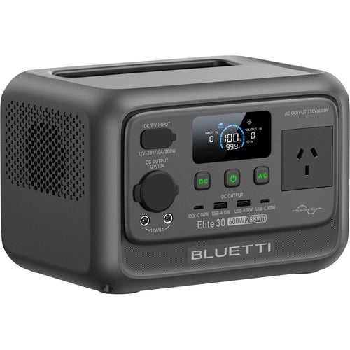 Bluetti Elite 30 v2  UPS Portable Power Station - Black