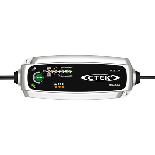 CTEK 56-988 MXS 3.8 12V 3.8AMP Lead Acid Battery Charger 5 Year Warranty
