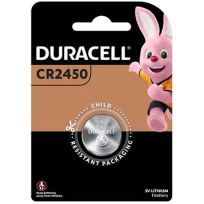 2551127 - Duracell Lithium Coin CR2450 Battery