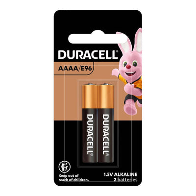2551128 - Duracell Coppertop Alkaline AAAA Battery, Pack of 2
