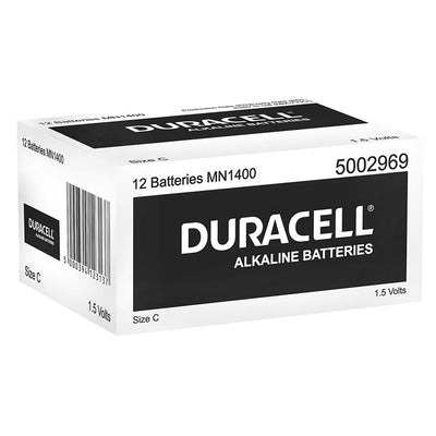 2581626 - Duracell Coppertop Alkaline C Battery, Bulk Pack of 12