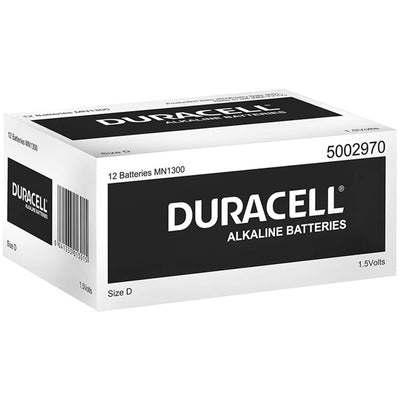 Duracell 2581627 Coppertop Batterie Alkali MN-1300 Größe D 12er-Pack