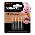 DU02104NZ - Duracell Coppertop Alkaline AAA Battery, Pack of 4