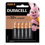 DU02108NZ - Duracell Coppertop Alkaline AAA Battery, Pack of 8
