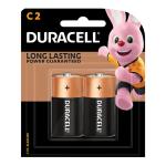 DU02302NZ - Duracell Coppertop Alkaline C Battery, Pack of 2