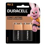 DU02902NZ - Duracell Coppertop Alkaline 9V Battery, Pack of 2