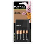 DU04504NZ - Duracell Hi-Speed Battery Charger Set with 4 Batteries