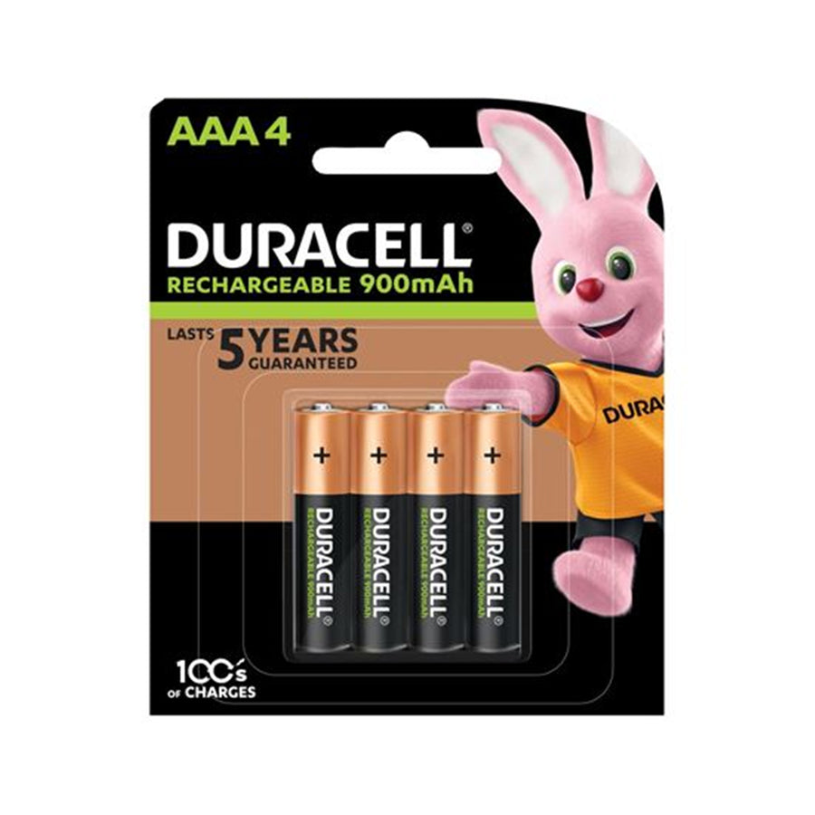 DURACELL DURGT5633 - AAA Rechargeable Battery (900 Mah) Pack of 4