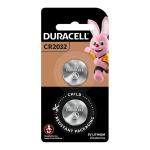 DU07802NZ - Duracell Lithium Coin CR2032 Battery, Pack of 2