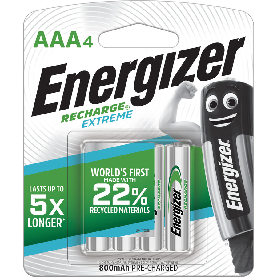 NH15BP4T - ENERGIZER RECHARGE AAA 4PK