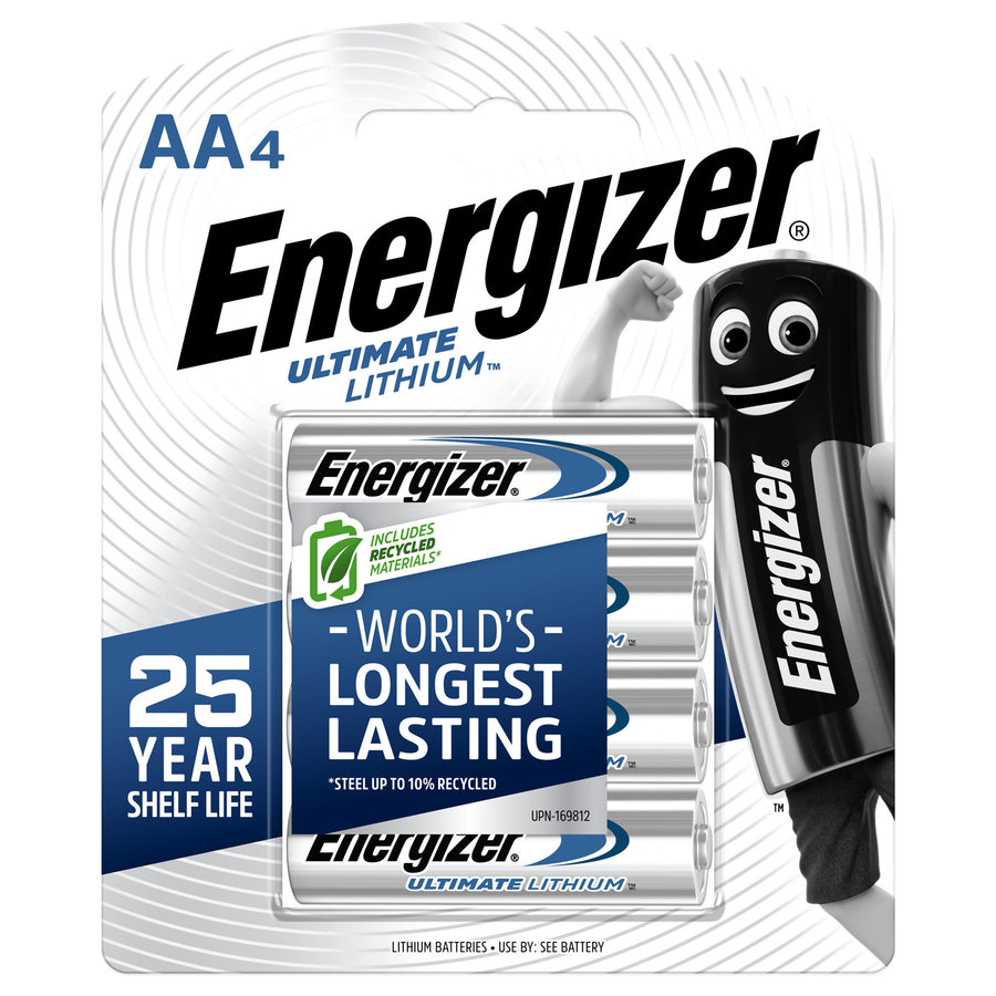 Energizer Ultimate Lithium AA Batterien – 4 Stück