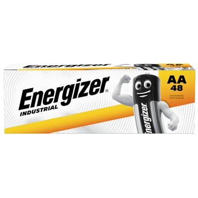 Energizer EN91DP48 INDUSTRIAL AA BULK 48pack Dry Cell Battery Alkaline/Zinc-Manganese Dioxide 1.5V
