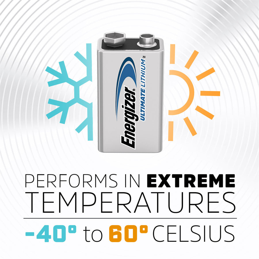 Energizer Ultimate Lithium 9V Batterie - 1er Pack