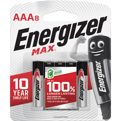 Energizer MAX AAA Batterien - 8er-Pack