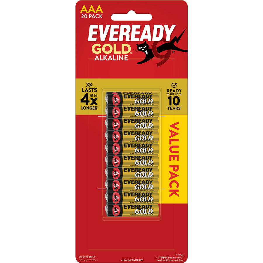 A92HP20 - EVEREADY GOLD AAA 20ER-PACK