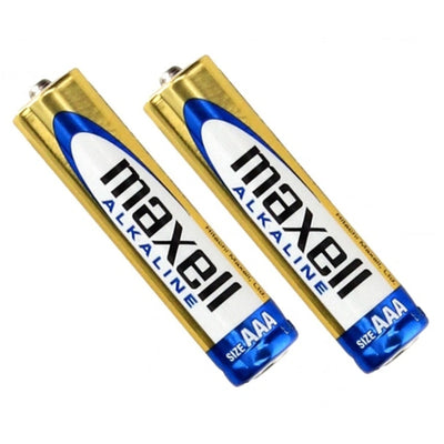 LR03GD-2B - MAXELL ALKALINE BATTERY AAA 2 PACK BLISTER
