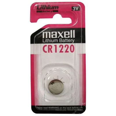 Maxell MXCR1220-X1 Lithium Battery CR1220 3V Single Blister