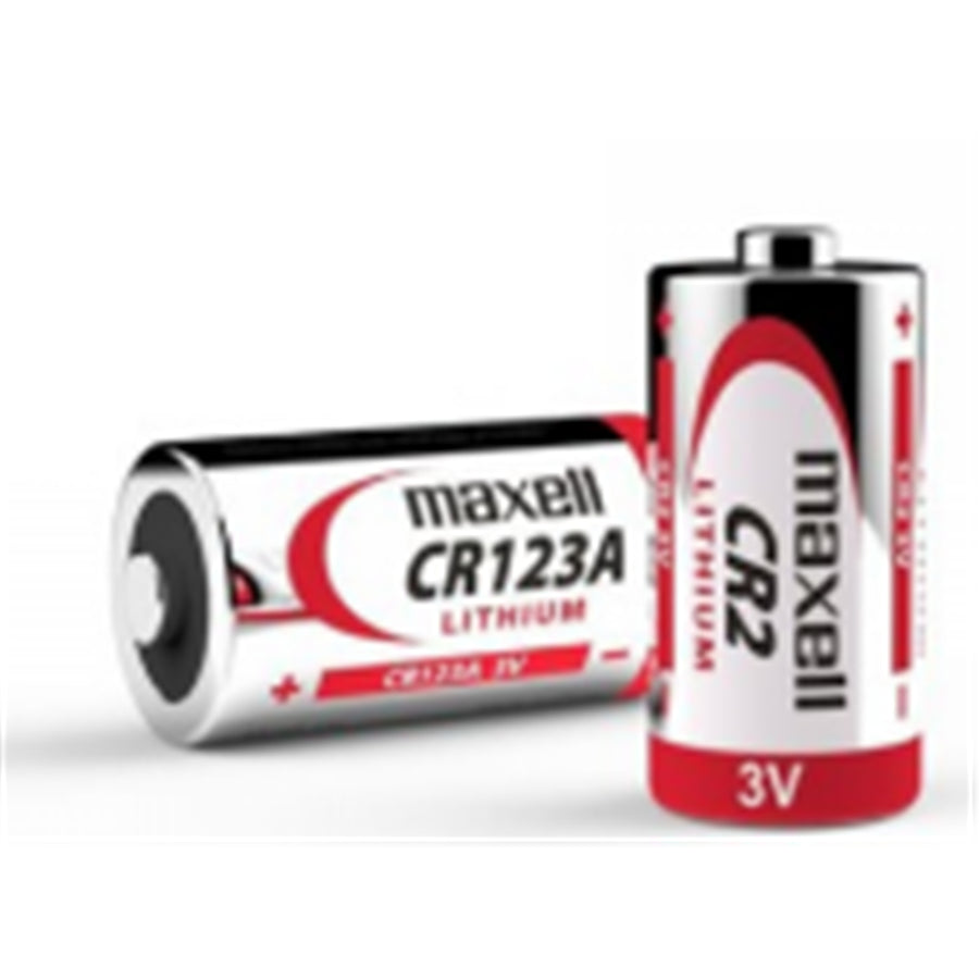Maxell MXCR123A Lithium Battery CR123A 1 Pack