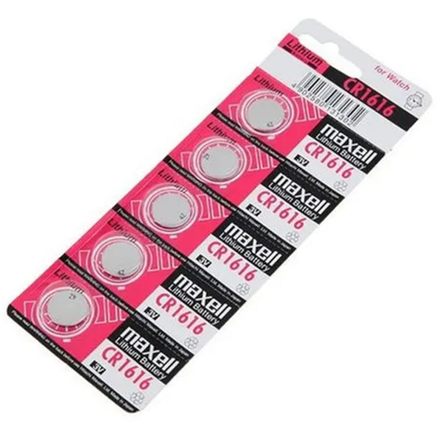 MXCR1616 - MAXELL LITHIUM BATTERIE CR1616 3V KNOPFZELLE 5 STÜCK