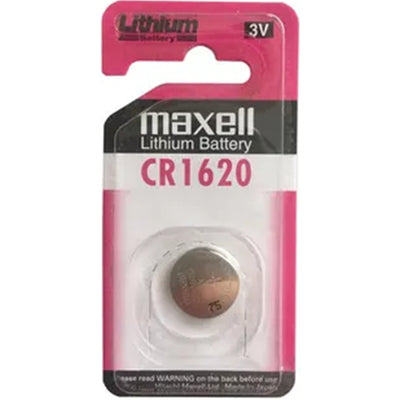 MXCR1620-X1 - MAXELL LITHIUM BATT CR1620 3V SINGLE BLISTER