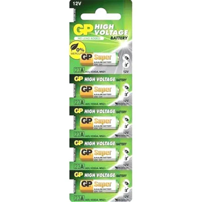 Maxell GP.23A.BP1 GP ALKALINE BATTERY A23 LR23A 12V 5 PACK