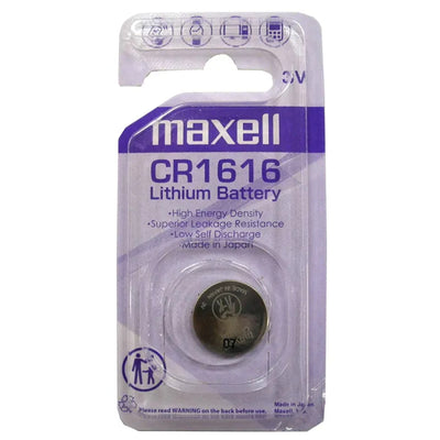 MXCR1616XB1 - MAXELL LITHIUM BATTERY CR1616 3V COIN CELL 1 PACK