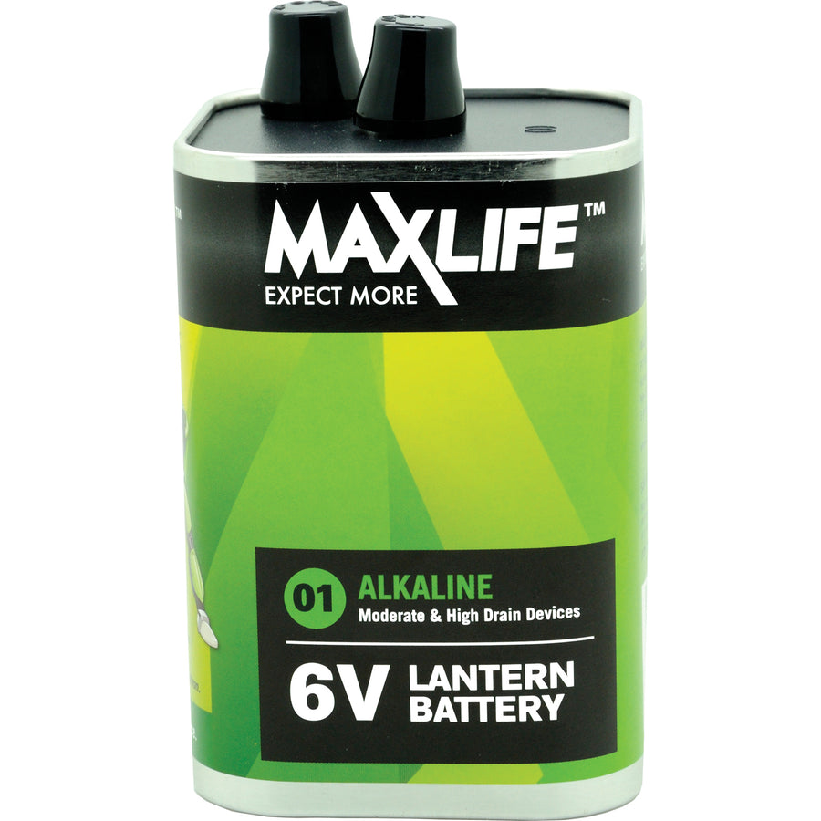 MAXLIFE BAT6V-A - 6V Alkaline Super Heavy Duty Single Battery. Long Lasting Alkaline Formula