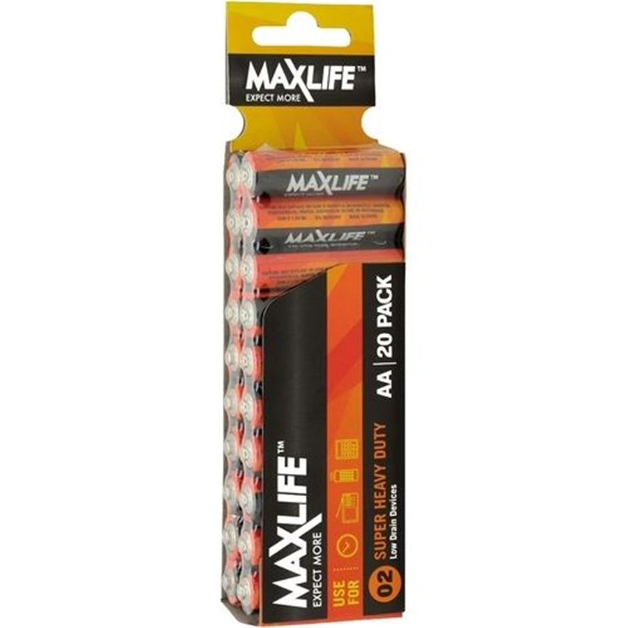 MAXLIFE BATAA-S - AA Super Heavy Duty Battery 20 Pack