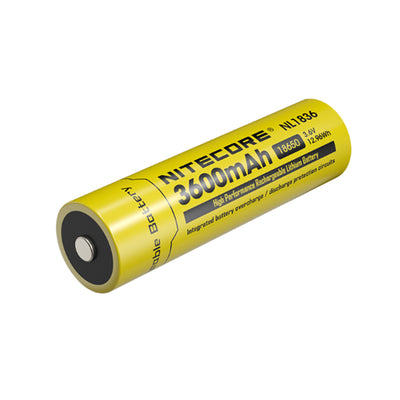 NL1836 - NITECORE LI-ION RECHARGEABLE 18650 BATTERY 3600MAH 3.6V