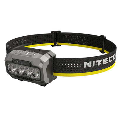 HA23 UHE BLACK - NITECORE 600 LUMEN USB RECHARGEABLE LED HEADLAMP TORCH BLACK
