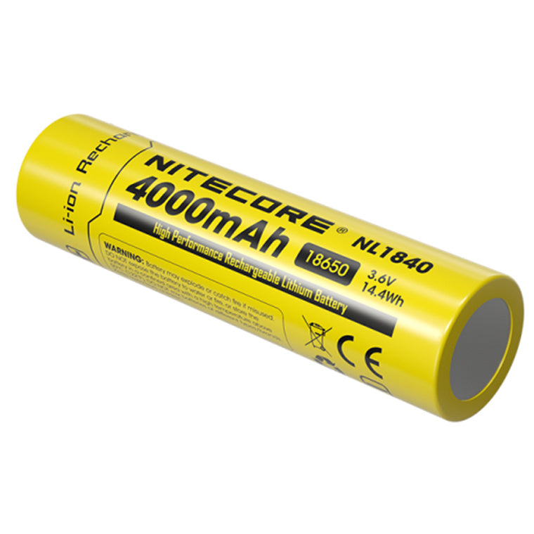 NITECORE 18650 RECHARGEABLE BATTERY 3.6V 5A 4000MAH
