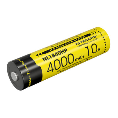 NITECORE 18650 RECHARGEABLE BATTERY 3.6V 10A 4000MAH