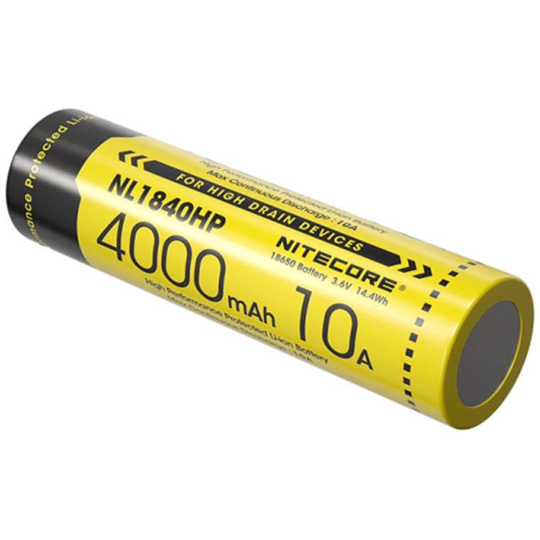 NITECORE 18650 RECHARGEABLE BATTERY 3.6V 10A 4000MAH