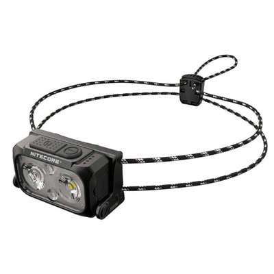 NU21 BLACK - NITECORE 360 LUMEN USB RECHARGEABLE LED HEADLAMP TORCH BLACK