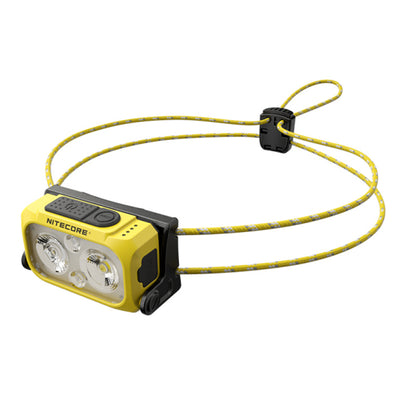 NU21 YELLOW - NITECORE 360 LUMEN USB RECHARGEABLE LED HEADLAMP TORCH YELLOW