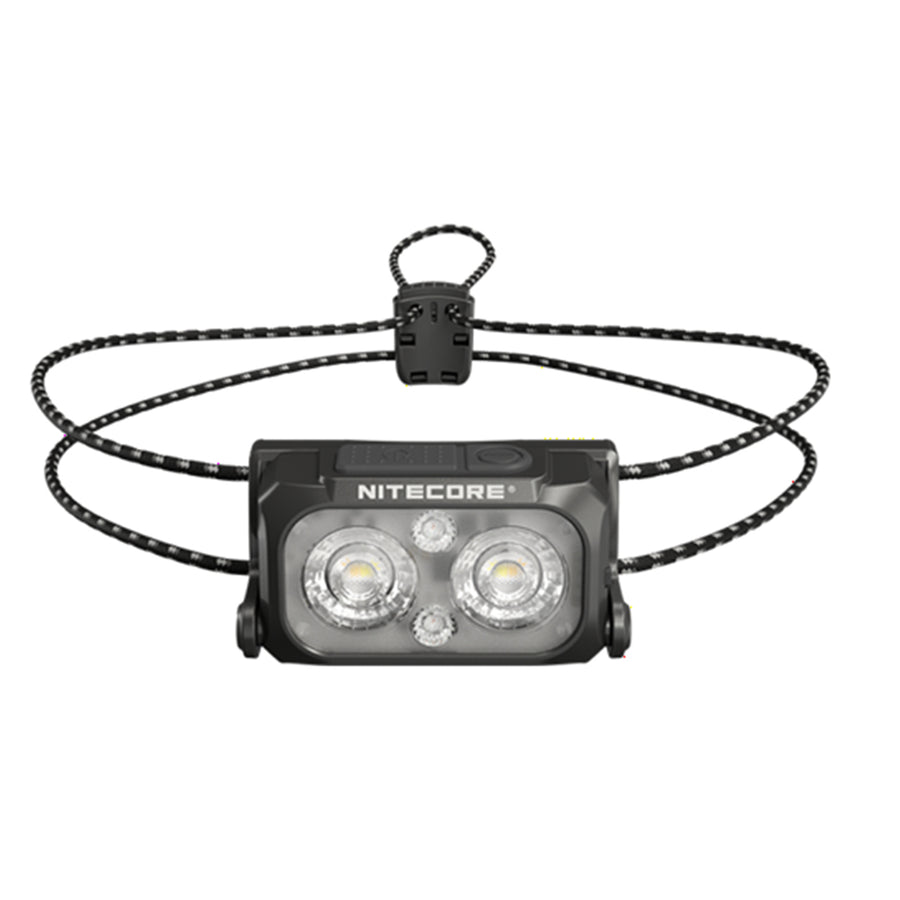 NU25-MCT-UL - NITECORE USB C 400 LUMENS LED MCT ULTRA LIGHTWEIGHT HEADLAMP TORCH BLACK