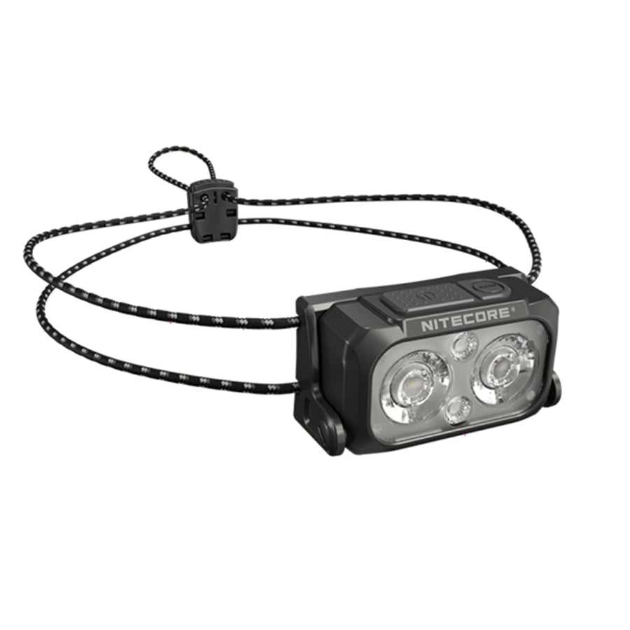 NU25-MCT-UL - NITECORE USB C 400 LUMENS LED MCT ULTRA LIGHTWEIGHT HEADLAMP TORCH BLACK
