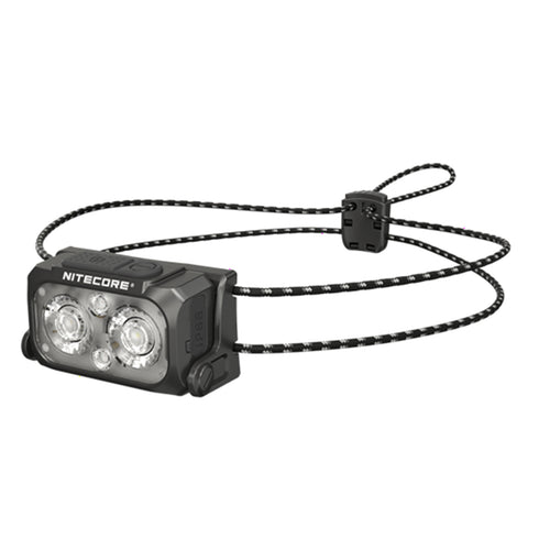 NU25-MCT-UL - NITECORE USB C 400 LUMENS LED MCT ULTRA LIGHTWEIGHT HEADLAMP TORCH BLACK