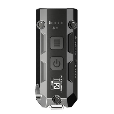 TIP3-BLACK - NITECORE TIP3 720 LUMEN KEYCHAIN TORCH CLASSIC BLACK