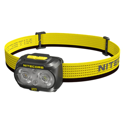 UT27 PRO YELLOW - NITECORE 800 LUMEN USB RECHARGEABLE LED HEADLAMP TORCH YELLOW