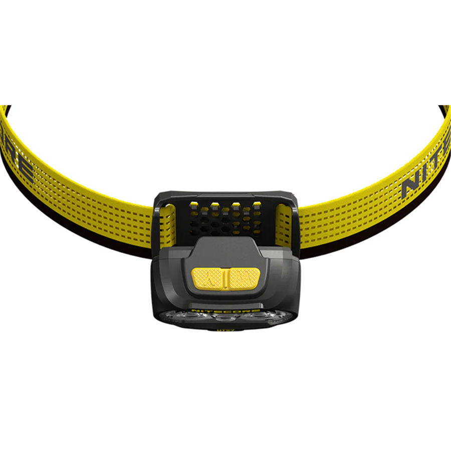 UT27 PRO YELLOW - NITECORE 800 LUMEN USB RECHARGEABLE LED HEADLAMP TORCH YELLOW